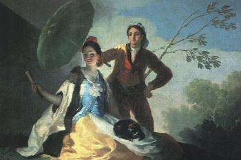 Francisco De Goya : The Parasol II